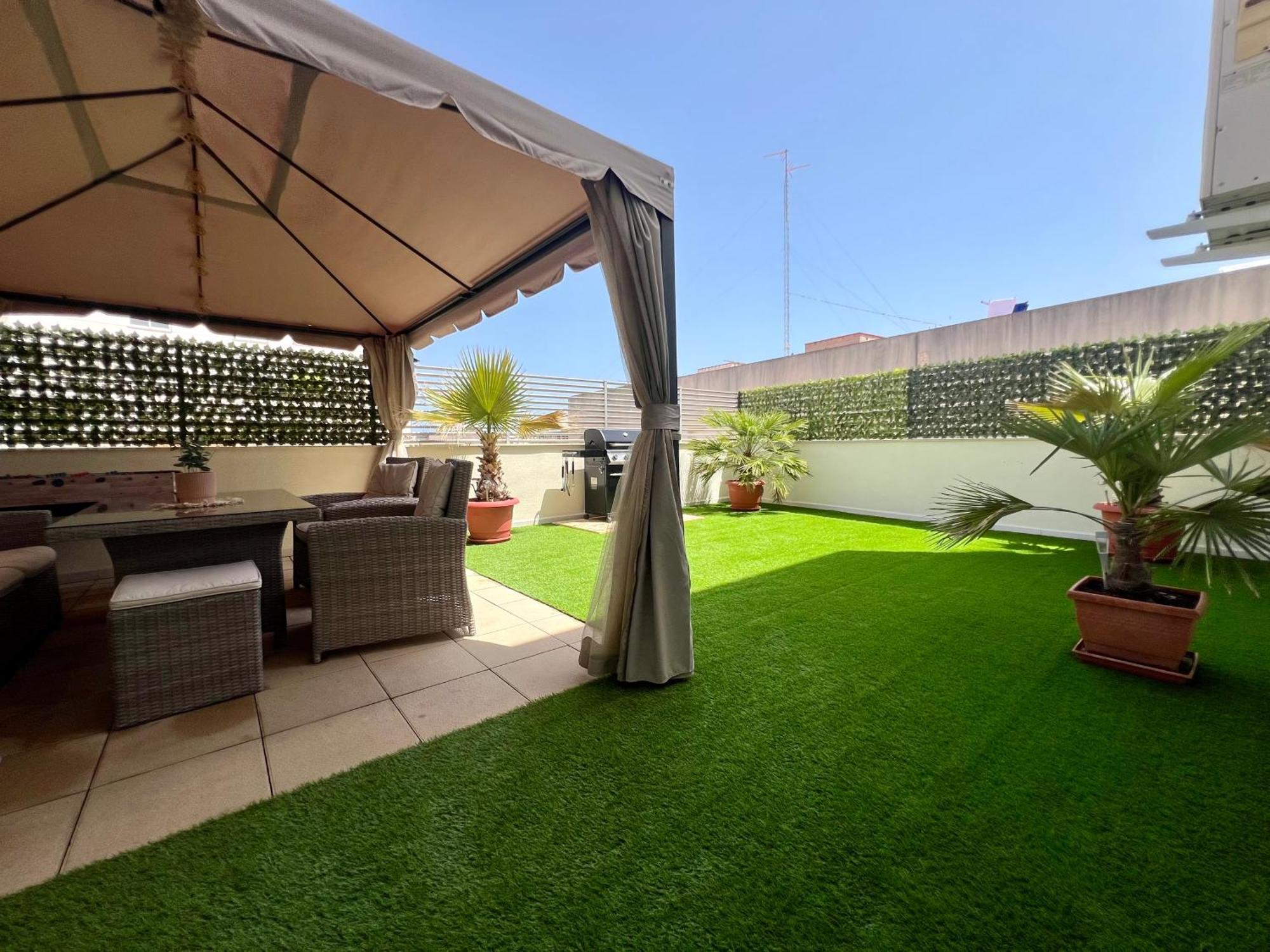 阿尔卡纳Piso Con Terraza A 5 Min Del Mar公寓 外观 照片